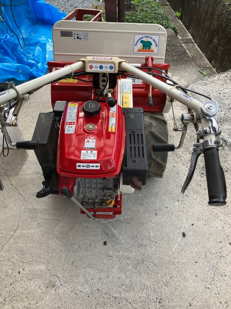 KIORITZ HR661A 耕運機 ハンマーナイフローター