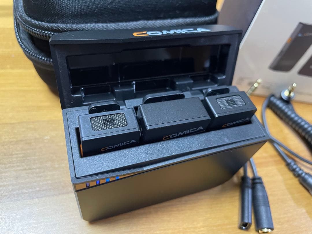 COMICA Vimo C3 ワイヤレスマイクノイキャン 充電ケース付き