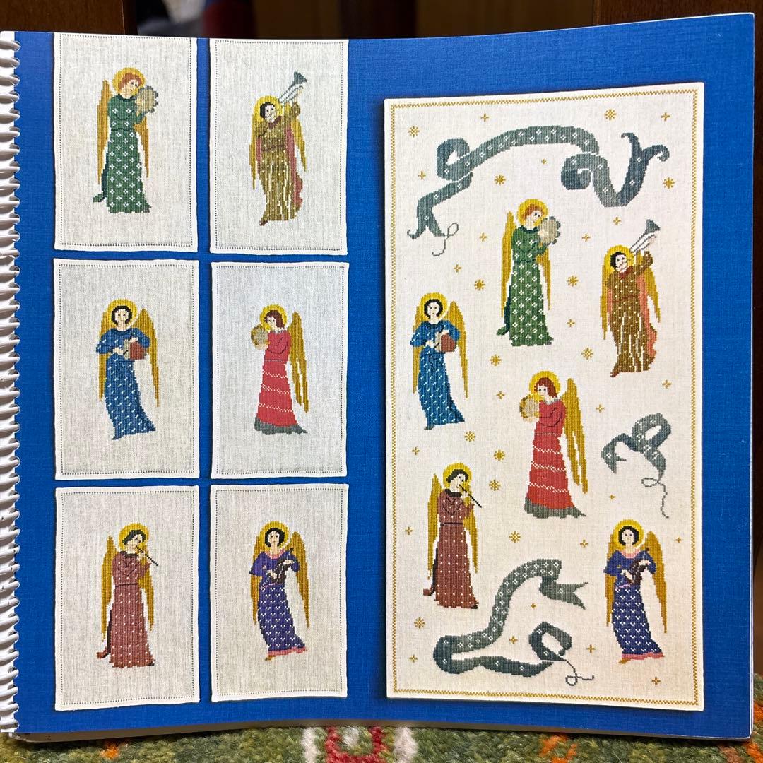 希少　フレメ刺繍　クリスマスクロスステッチ図案集　全79ページ　断捨離