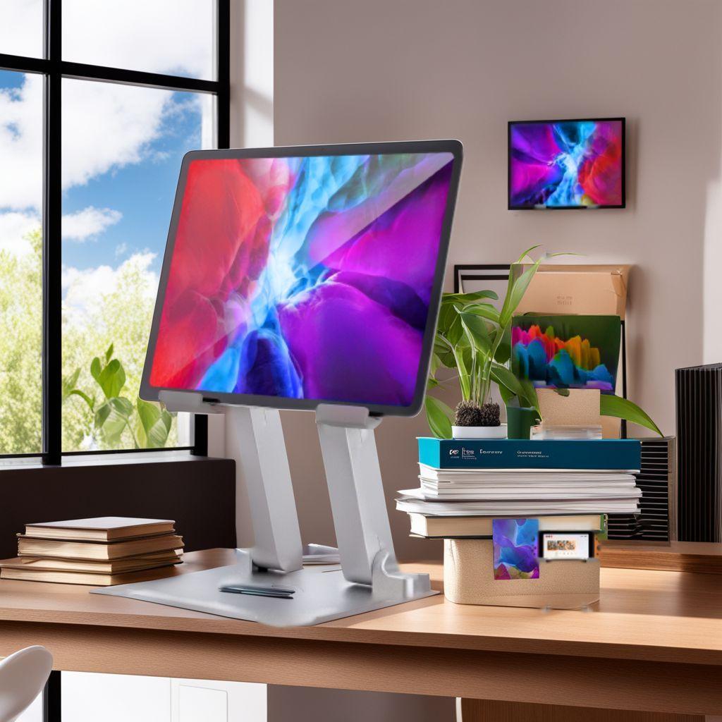 耐久性抜群 折りたたみ式 iPadスタンド