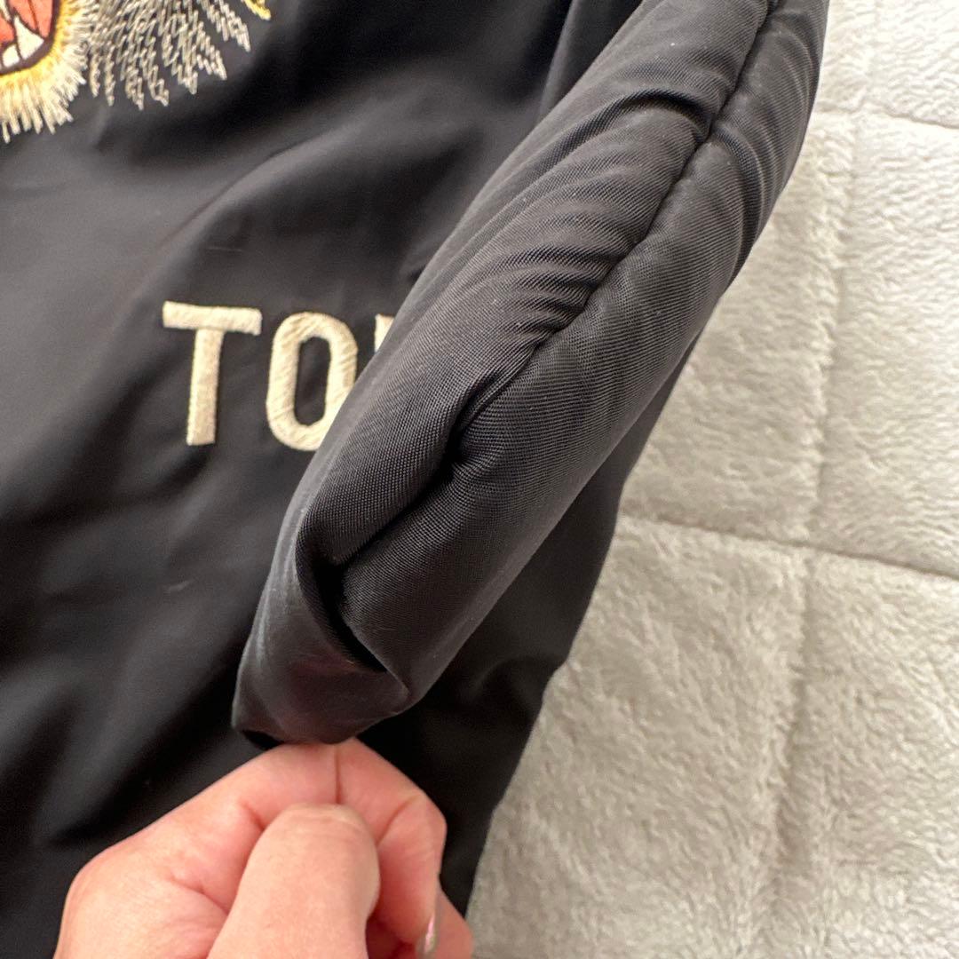 TAILOR TOYO×BEAMS BOY ヘルメットバッグ　虎　刺繍 2way