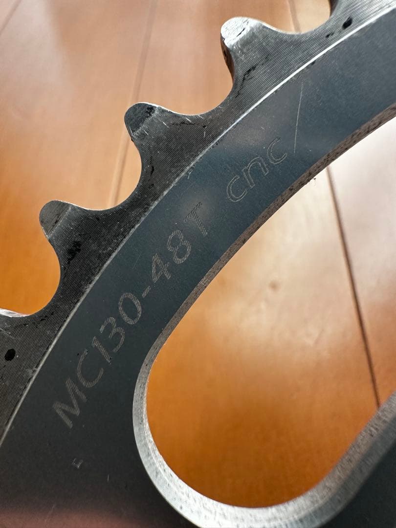 ピスト シングル用 クランク SUGINO RD4 チェーンリング付 165mm