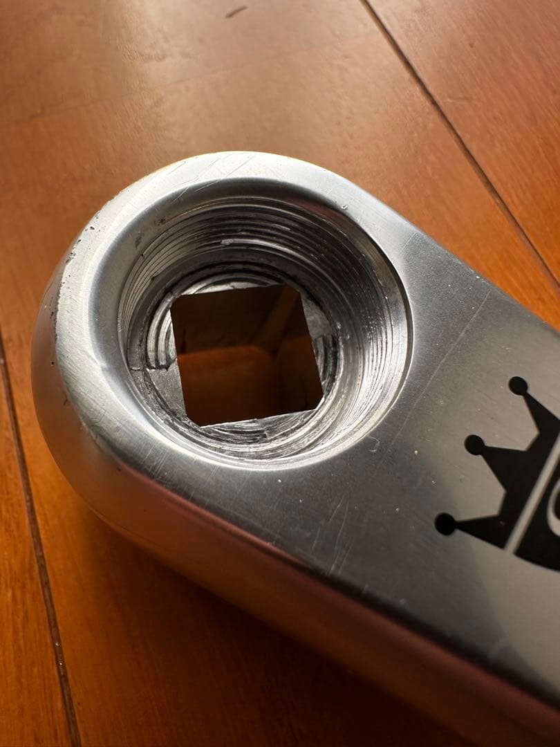 ピスト シングル用 クランク SUGINO RD4 チェーンリング付 165mm