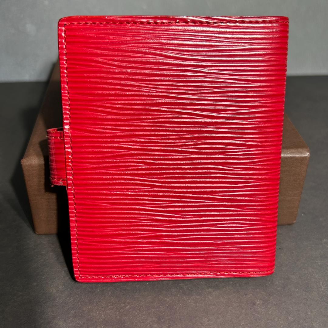 ルイヴィトン 名刺入れ/手帳カバー アジェンダ ミニ エピレザー（極美品）