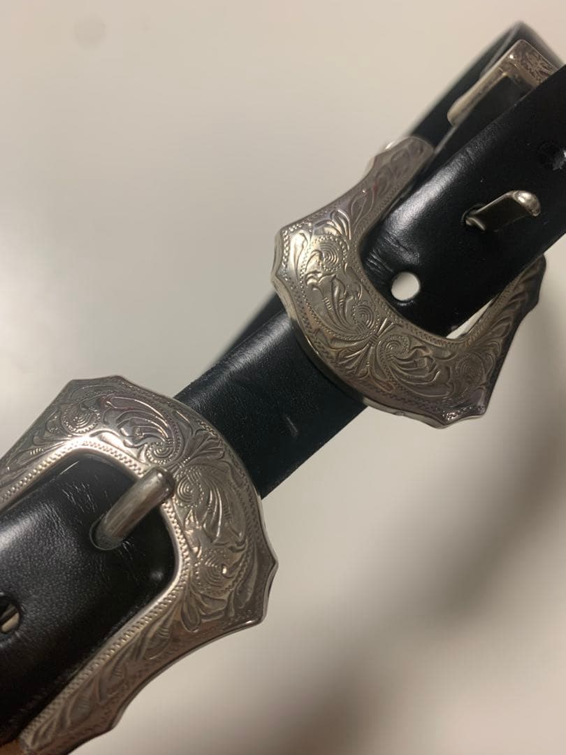 TOGA PULLA ダブルバックルベルト