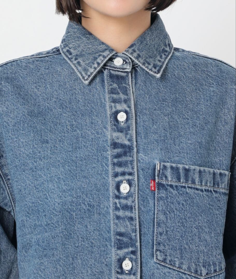 Levi's デニムシャツ X-SMALL