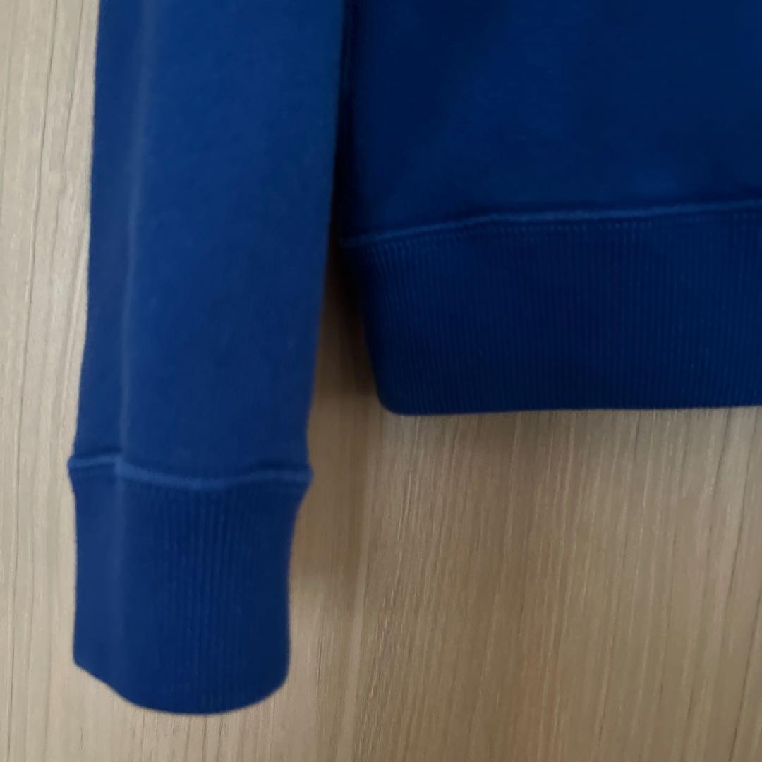 【備品】POLOネイビー ロゴ刺繍 クルーネック トレーナー