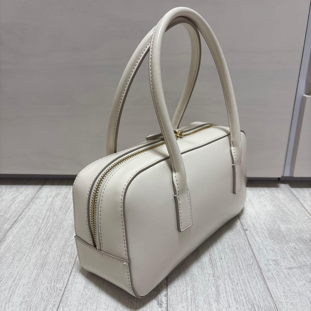 バッグ herlipto Trois Logo Mini Boston Bag