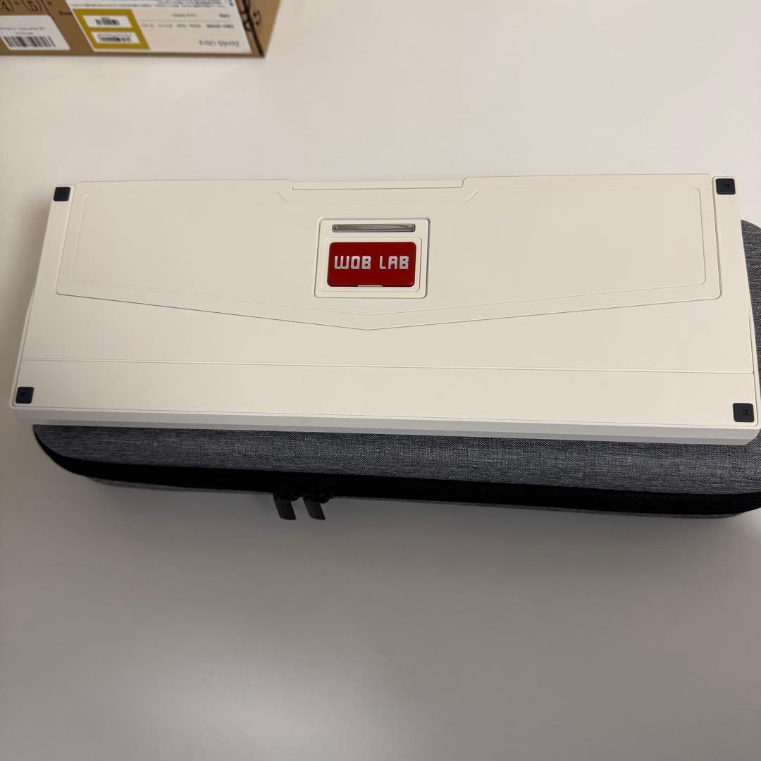 キーボード WOBKEY ZEN65 Ultra White-Gold