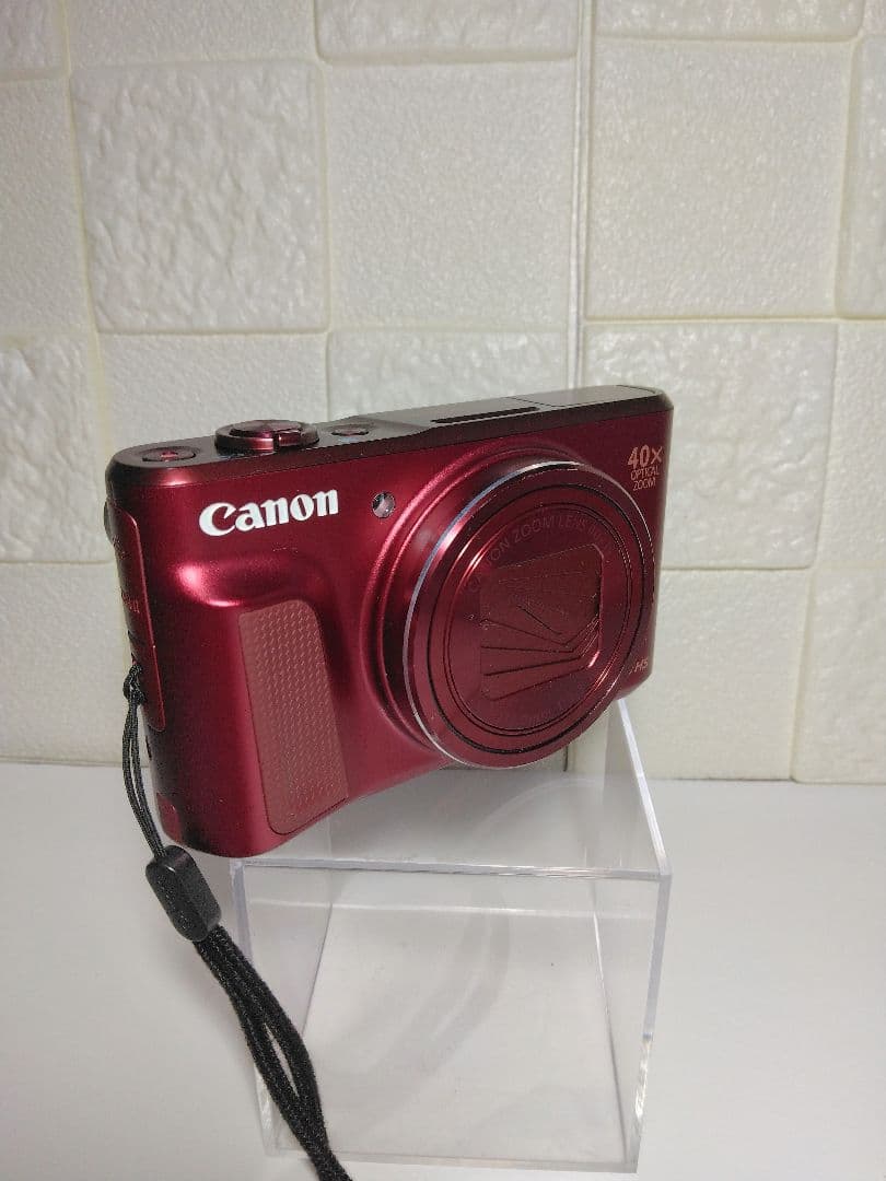 【美品】Canon PowerShot SX720 HS レッド　デジカメ40倍