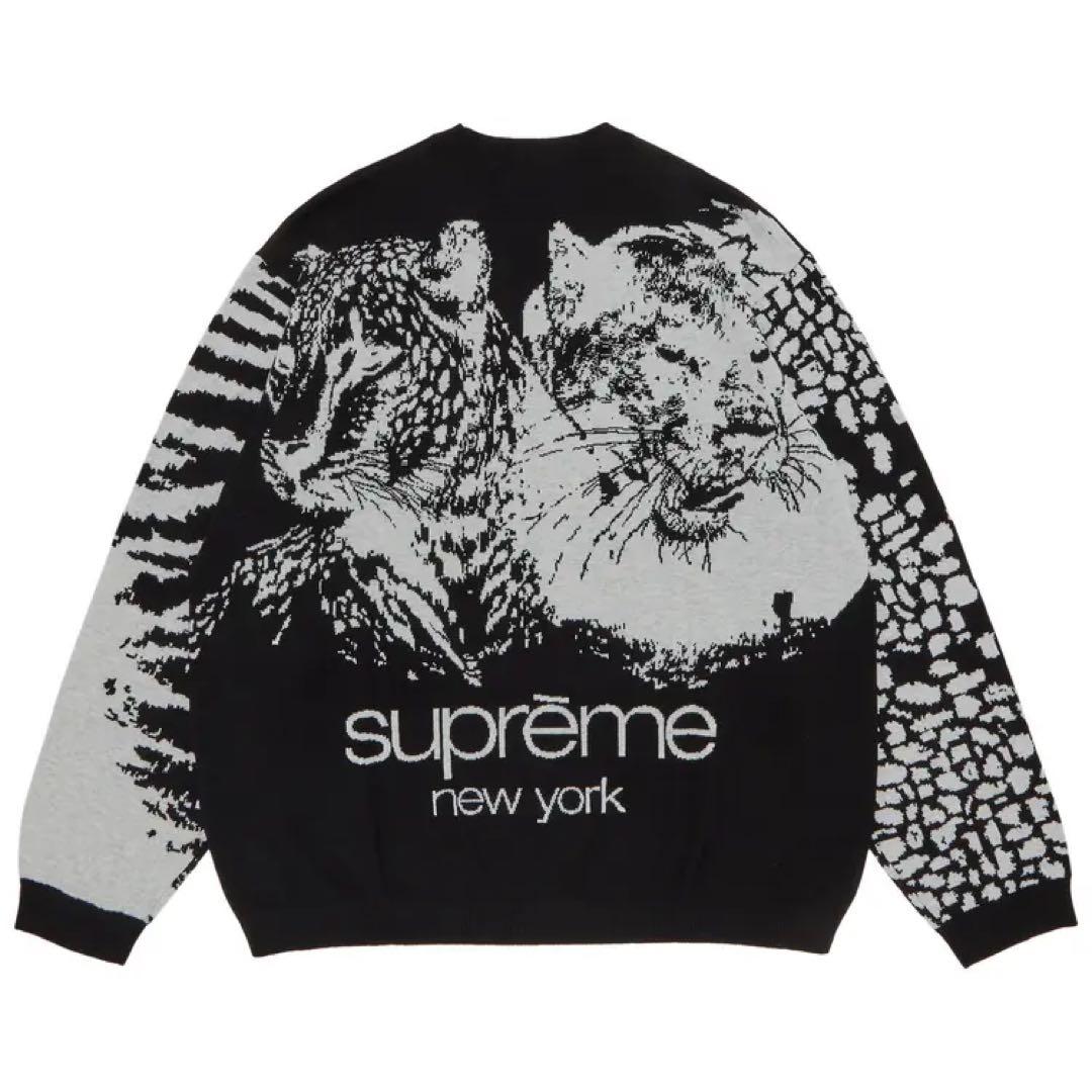Supreme Big Cats Jacquard ニット