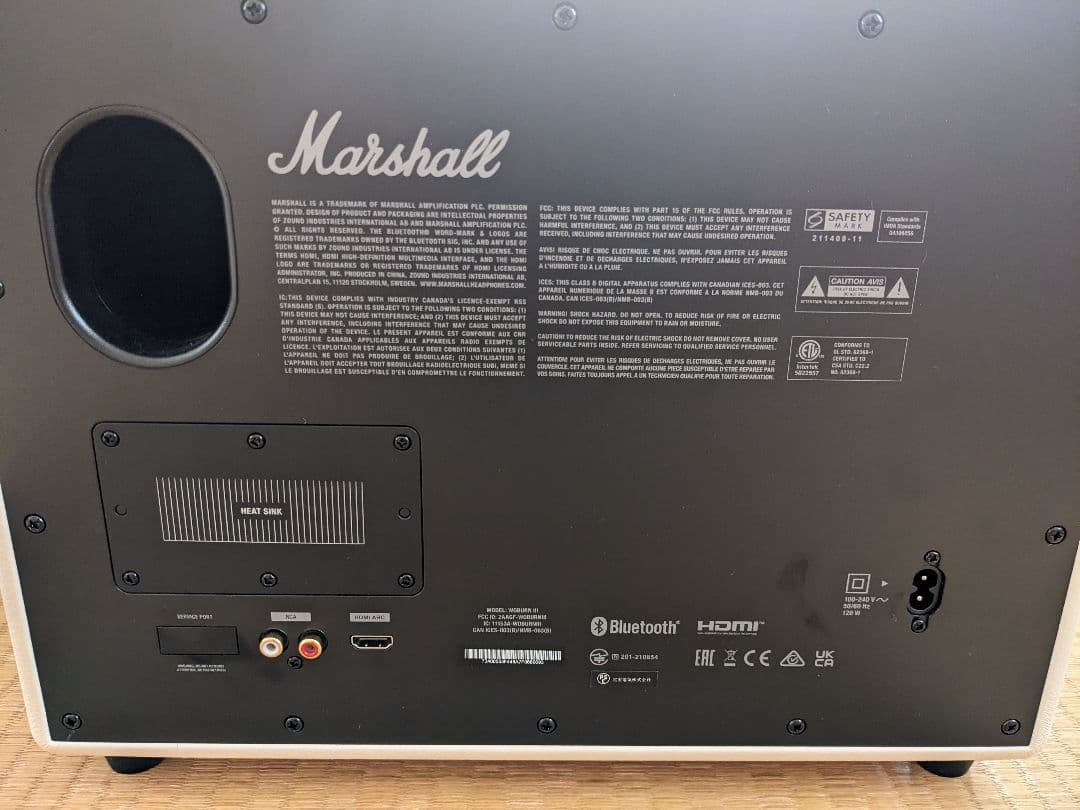 【極美品】マーシャル Marshall WOBURN III クリーム