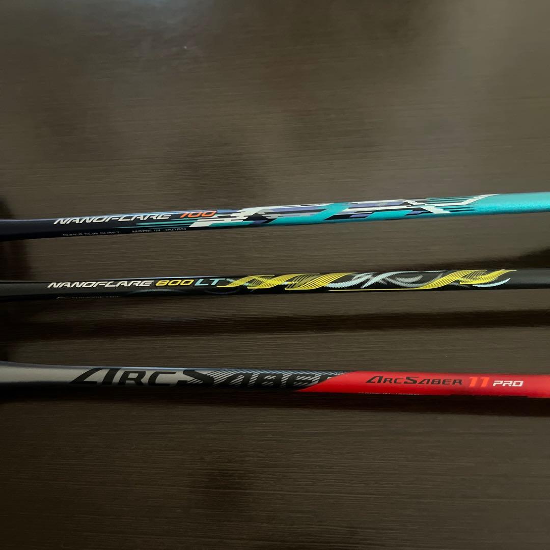 3本セットNF700 NF800LT ArcSaber 11 Pro ジャンク品