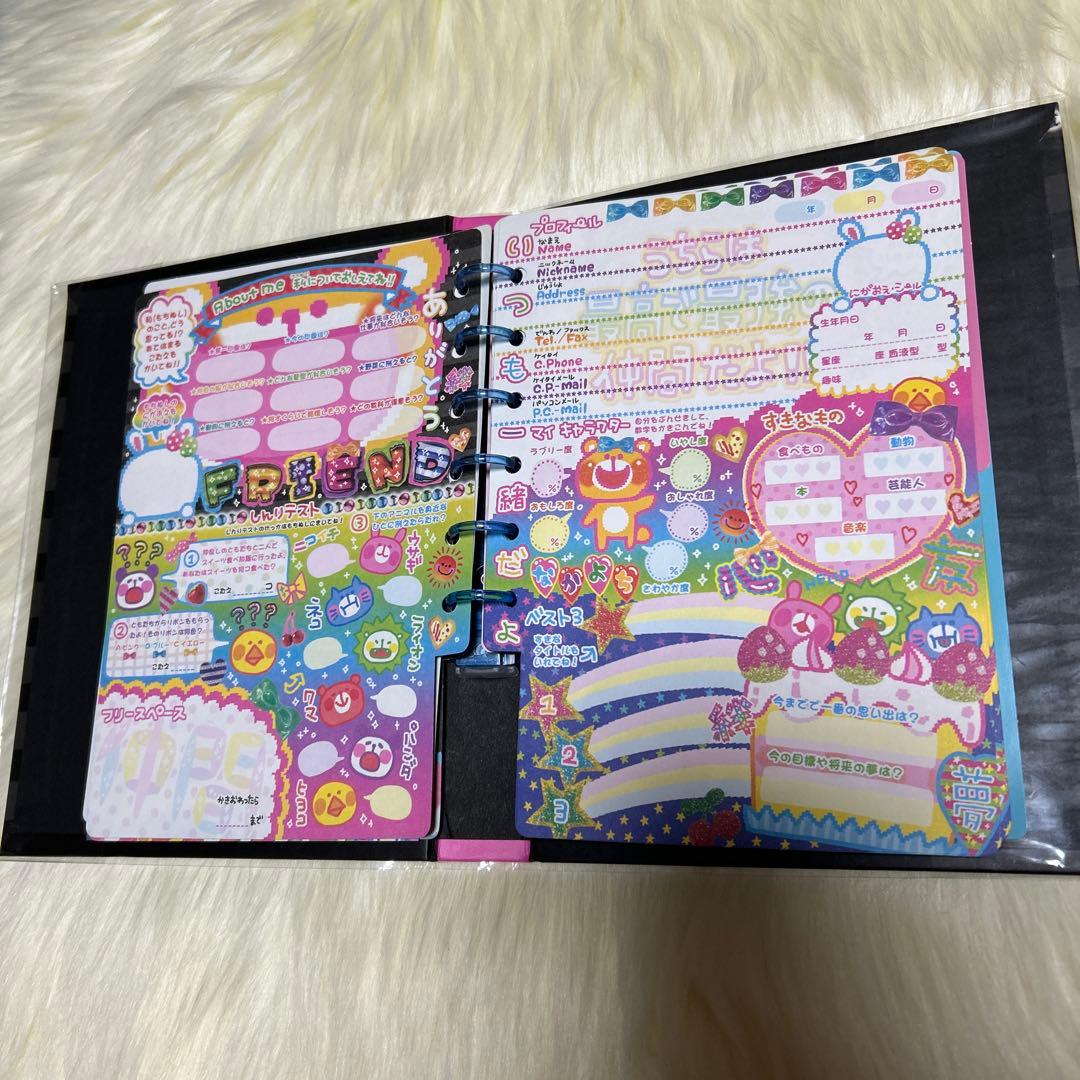 激レア　美品　平成レトロ　プロフィール帳
