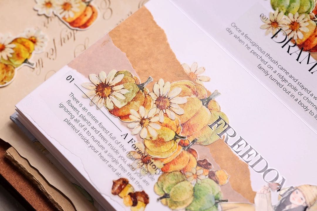 ⭐️SALE⭐️小白家文創《南瓜派》海外マスキングテープ マステ 【2747】