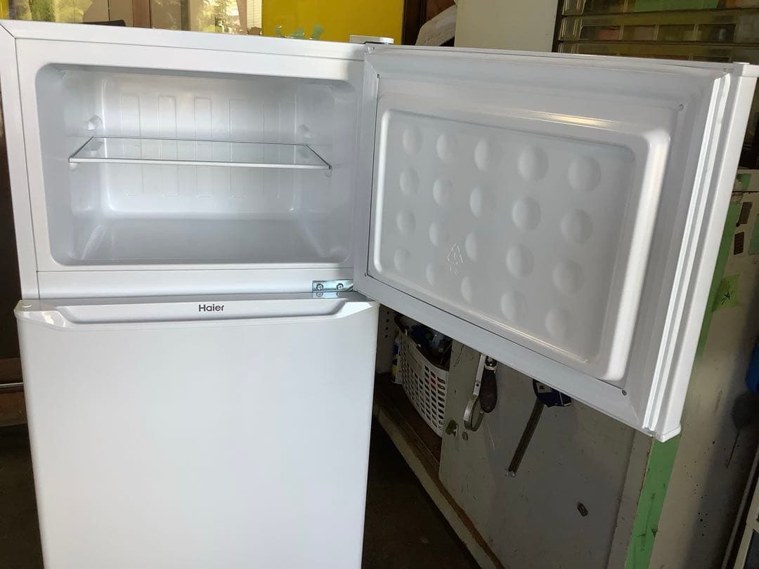 【弓魔】ハイアール 2ドア冷蔵庫 JR-N130B 130L 2021年製