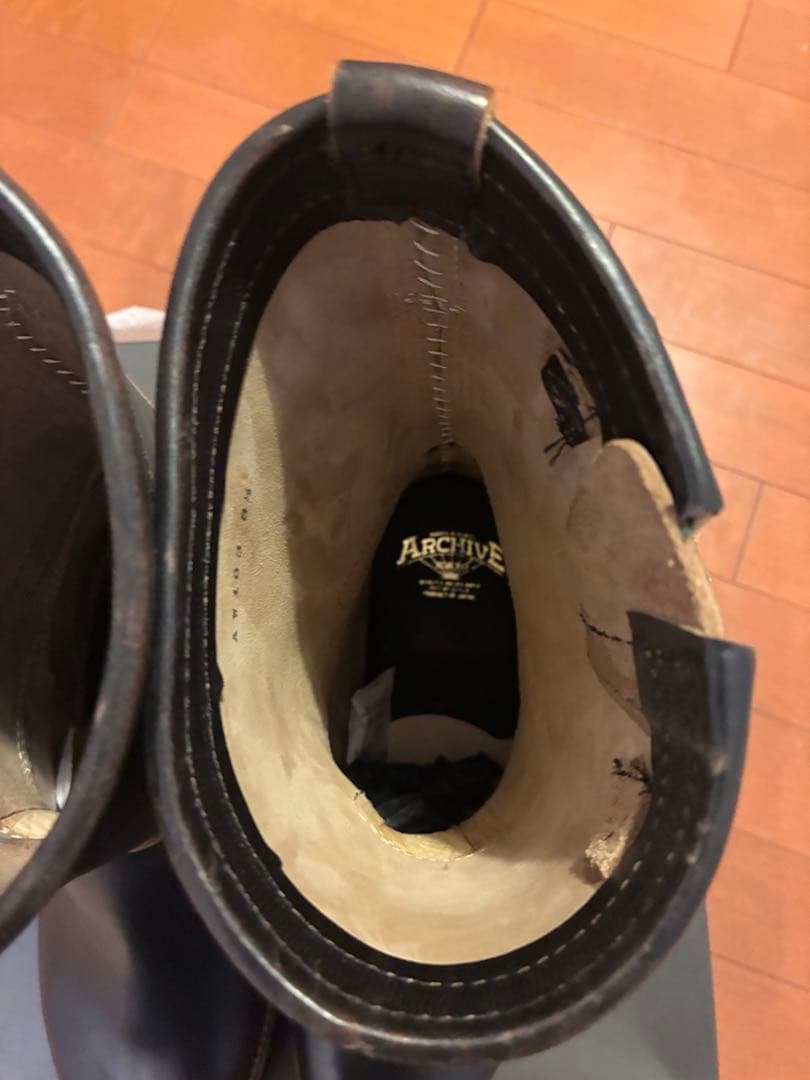 最終価格　ARCHIVETOKYO ホースバット　エンジニアブーツ　未使用品