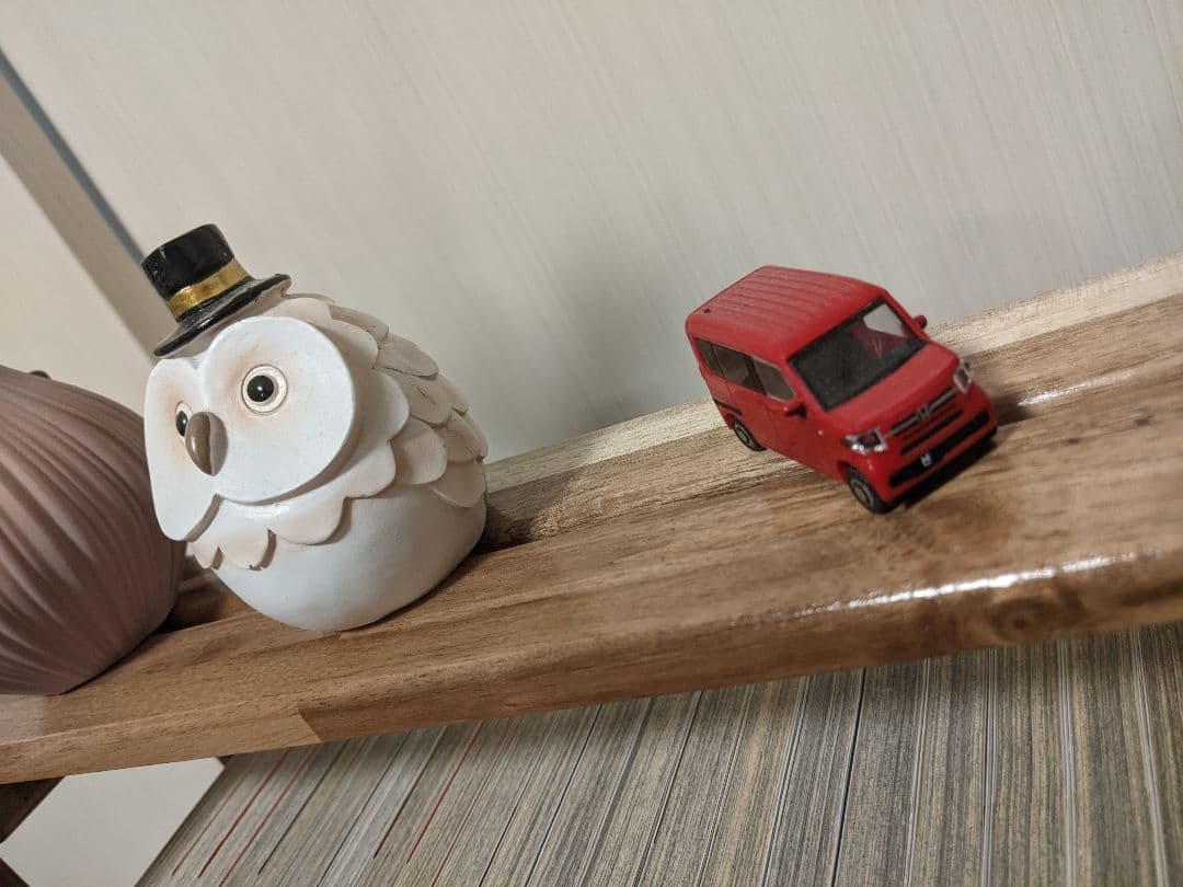 【奥行13cm】奥行狭い木製スリムラック［コミック　漫画　本棚　インテリア］