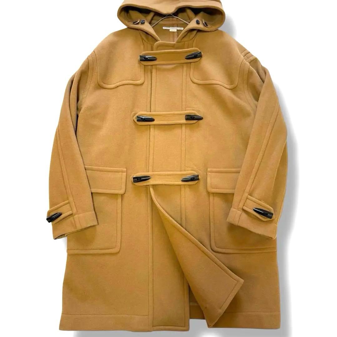 美品★ステラマッカートニー★名作オーバーサイズダッフルコート★キャメルベージュ