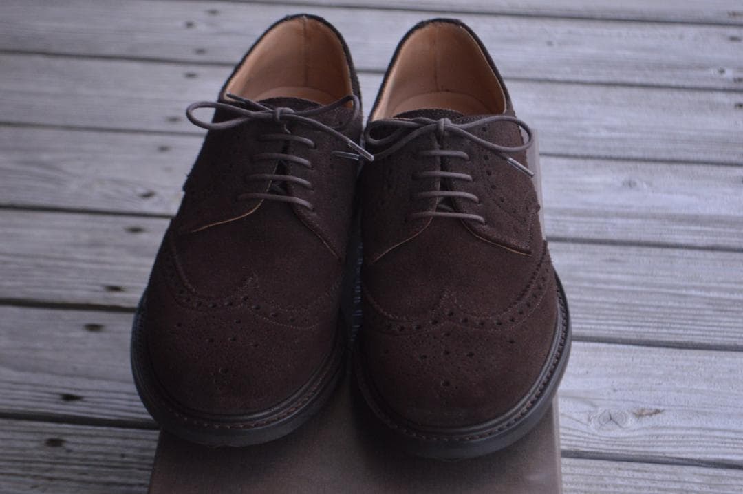 着用1回　CHURCH'S　NEWARK　65F　ダークブラウン　103ラスト