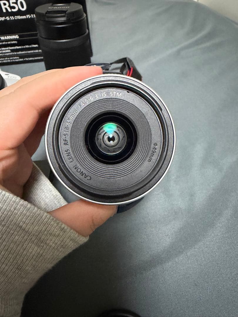 Canon EOS R50 ホワイト ダブルズームキット