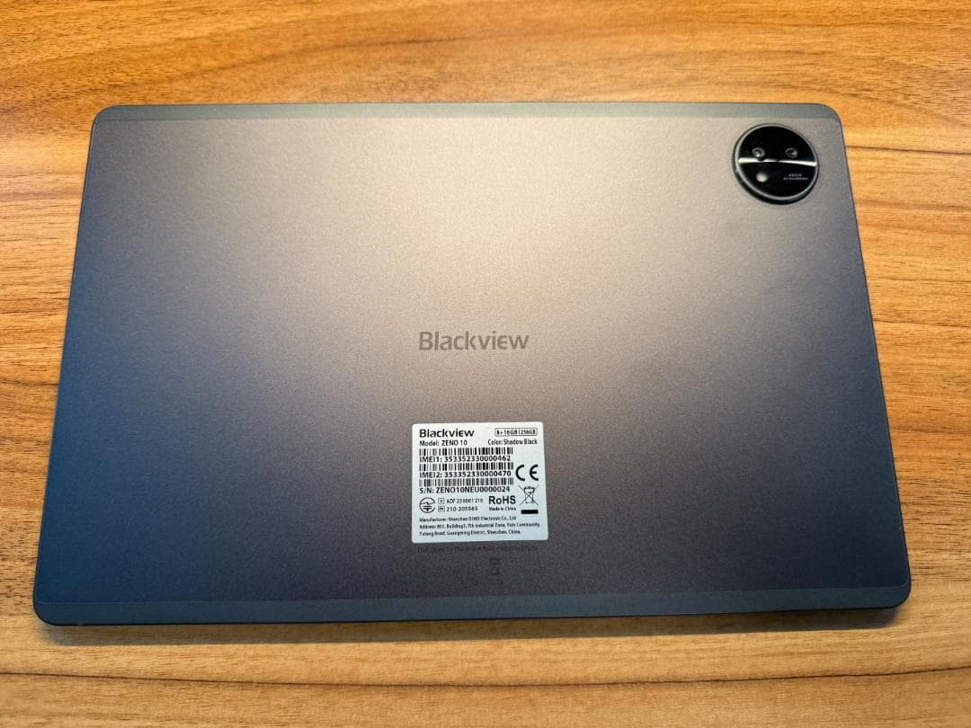 Blackview ZENO 10 タブレット 8+256GB 付属品一式セット