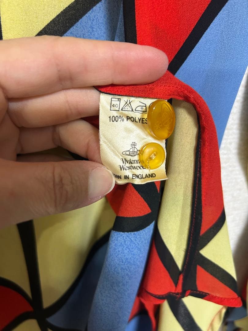 週末お値下レア希少⭐︎viviennewestwood ハーレクィーン　ブラウス