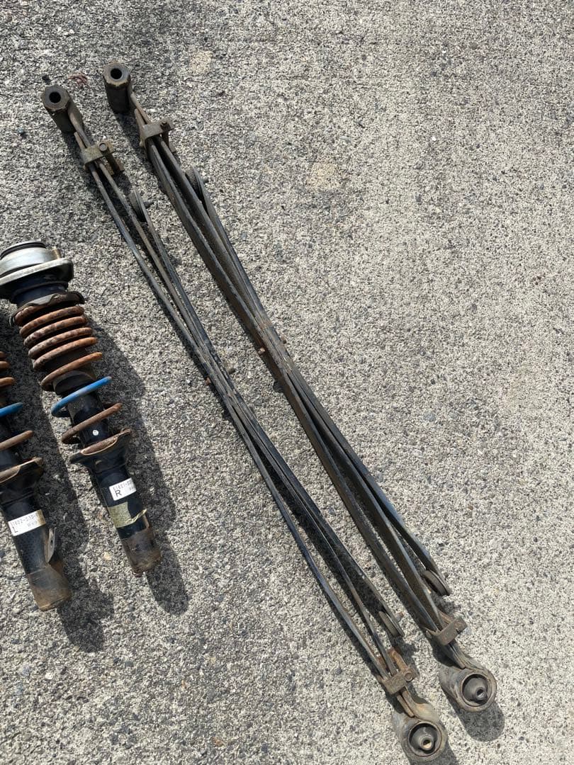 ★HM系バモス HH系アクティ ダウンサス＆逆組リーフ