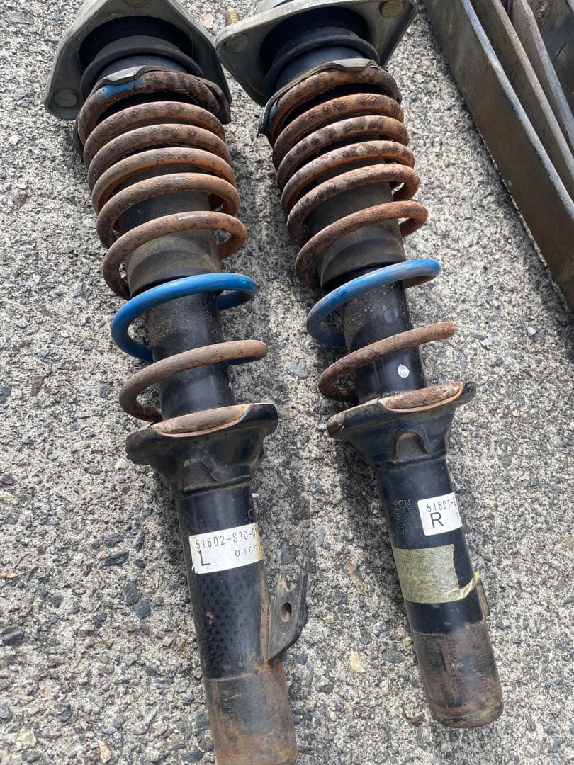 ★HM系バモス HH系アクティ ダウンサス＆逆組リーフ