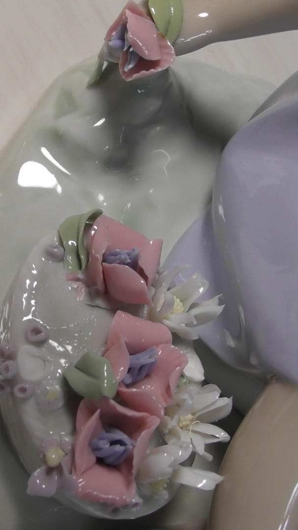 LLADRO　リヤドロ【花摘み】６　リアドロ　 インテリア　L541