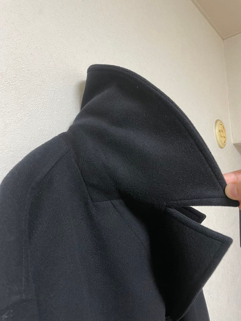 Dessin de mode STUDIOUS インパーテッドウールコート 黒