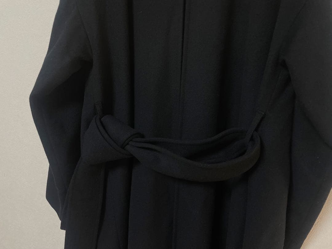 Dessin de mode STUDIOUS インパーテッドウールコート 黒