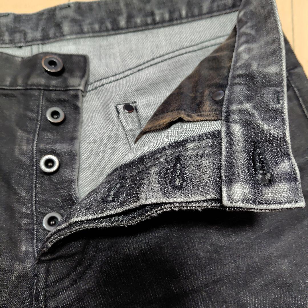 BACKLASH ISAMU KATAYAMA ホースレザー スキニーデニム