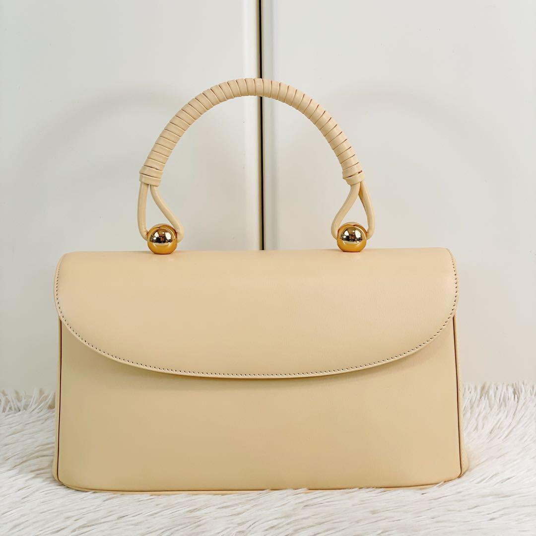 専●極美品●濱野皮革工藝　HAMANO フォーマルバッグ　ロイヤルスタンド