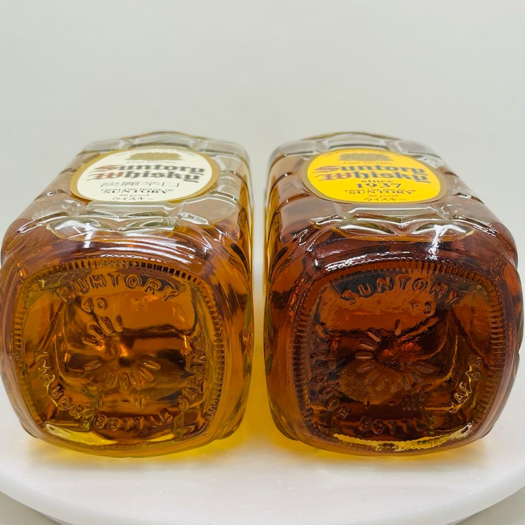 サントリー ウイスキー 角瓶 1937 白角 淡麗辛口700ml 飲み比べセット