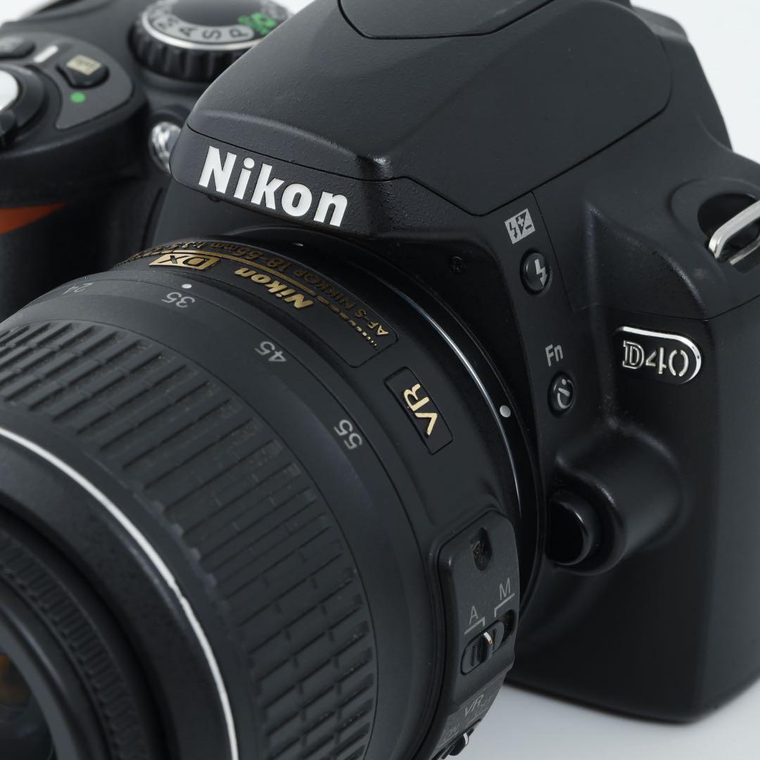 183★ 初心者 デジタル一眼レフ ★D40★NIKONニコン★スマホ転送