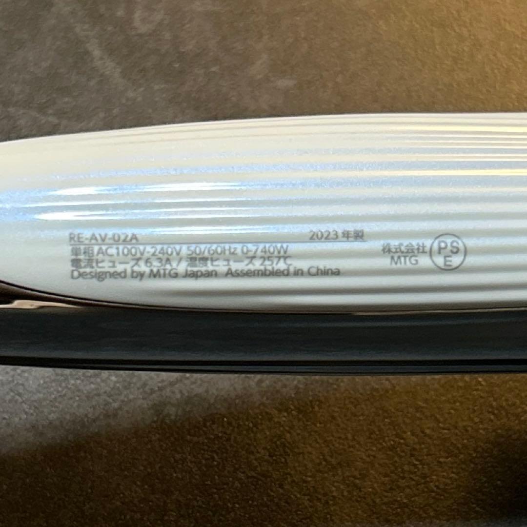 ReFa カールヘアアイロン コテ ホワイト 38mm