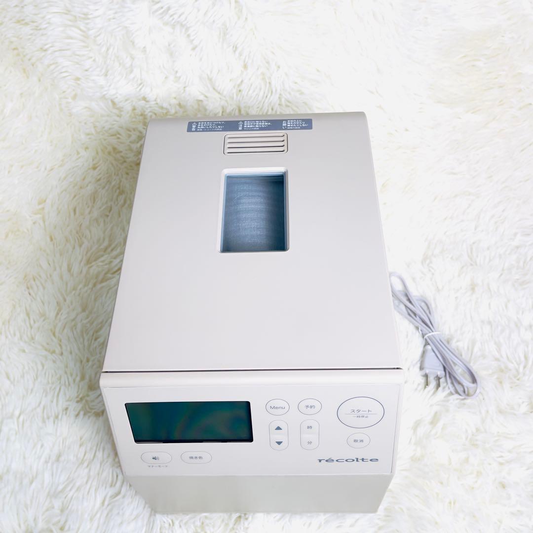 【ほぼ未使用】レコルト recolte コンパクトベーカリー RBK-1 (W)