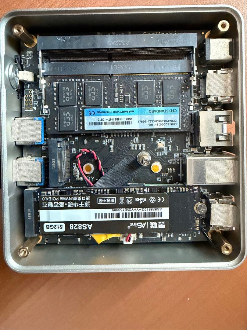 ミニpc AMD Ryzen 3 5300U MEM16GB/SSD512GB