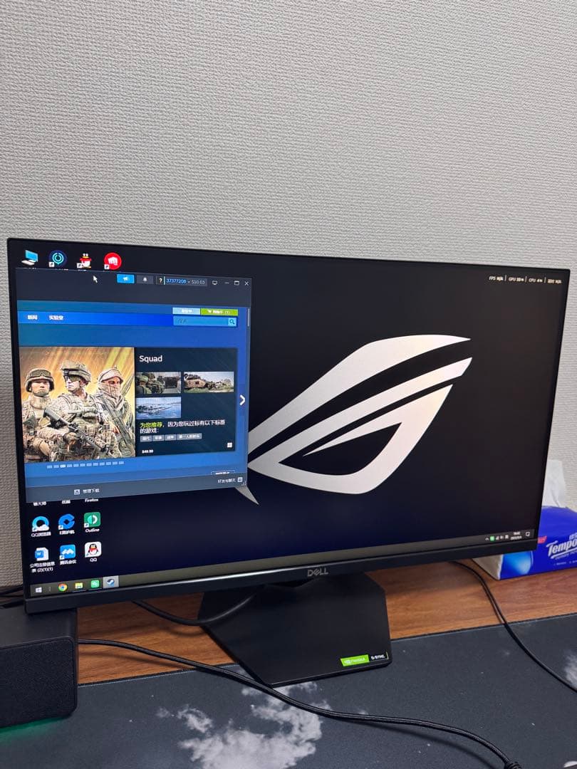 DELL S2421HGF 24インチ モニター 本体