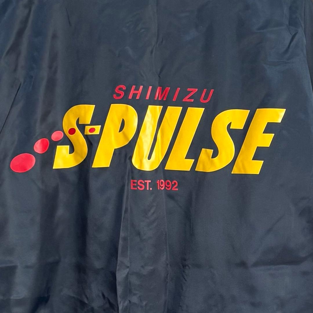 濃紺 緑ベンチコート 清水エスパルス S-PULSE パーカー フリーサイズ