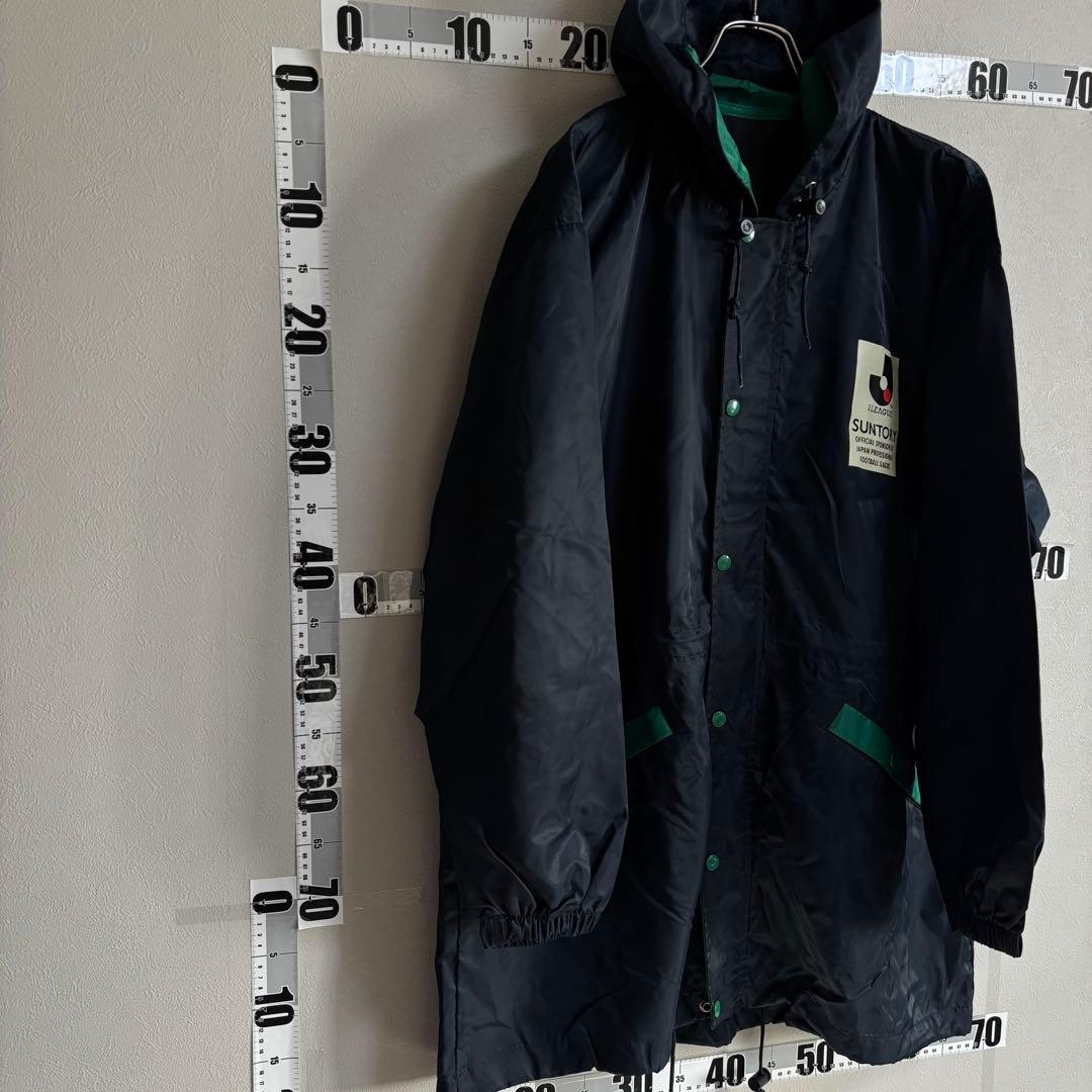 濃紺 緑ベンチコート 清水エスパルス S-PULSE パーカー フリーサイズ