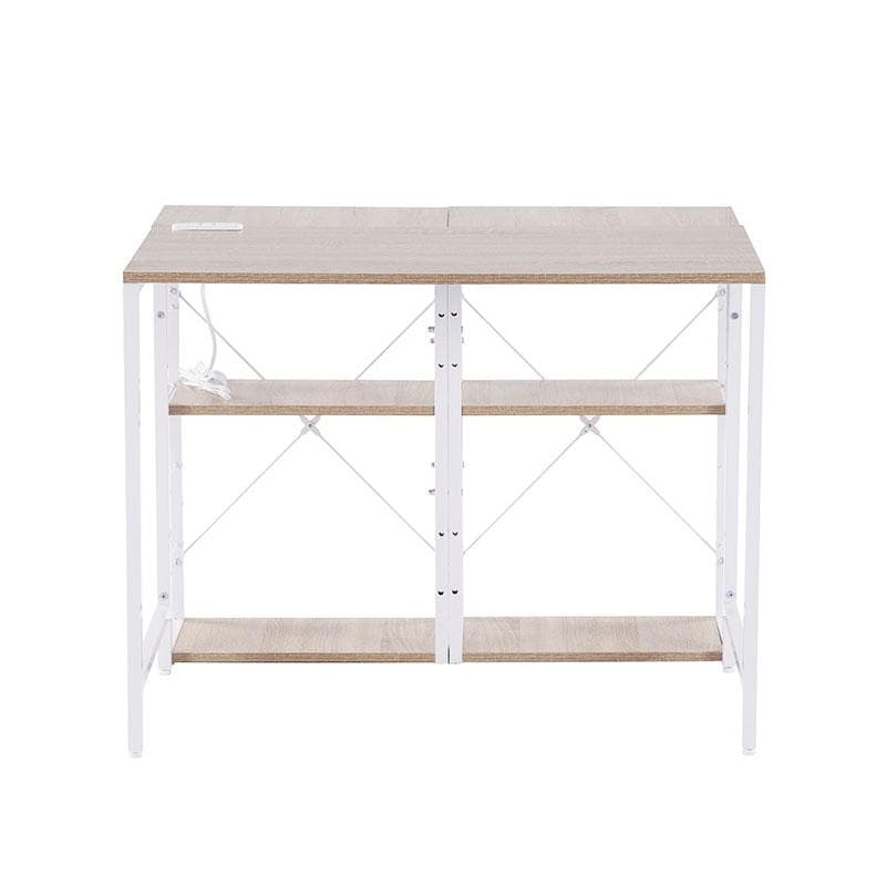 【新品】 一体分離多用デスク パソコンデスク ラック付き