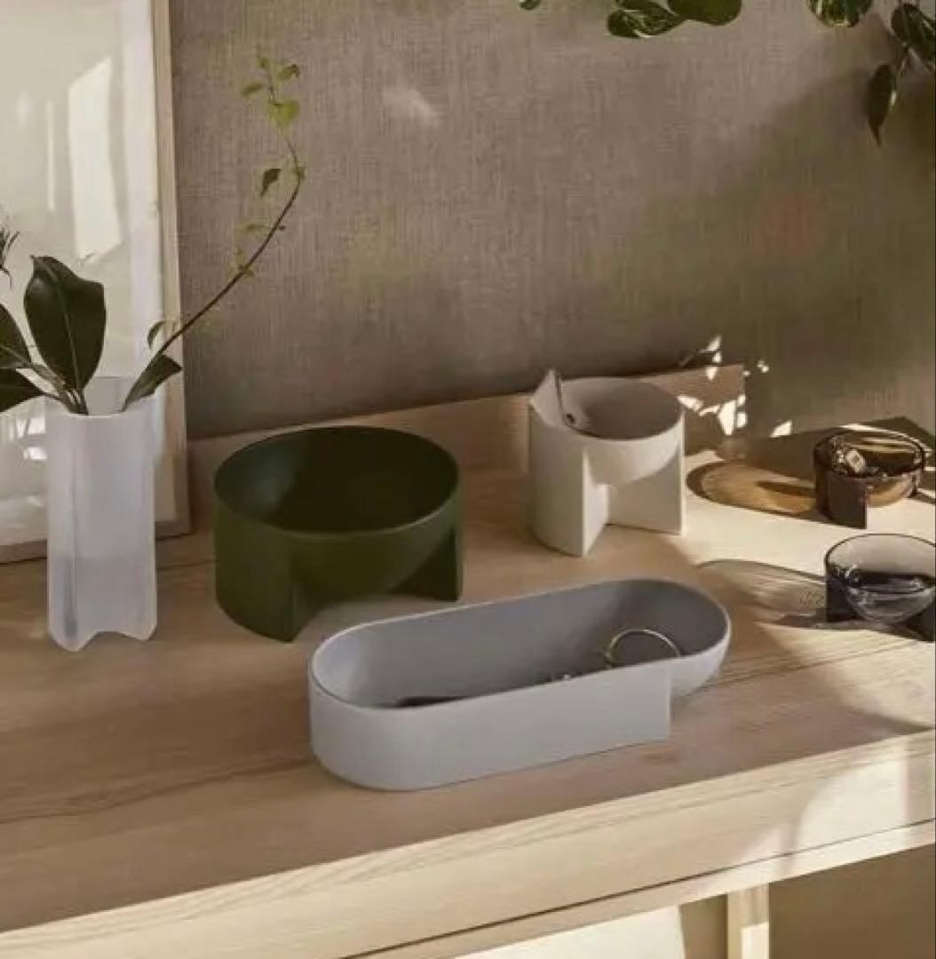  イッタラ　クル　kuru セラミックボウル　モスグリーン