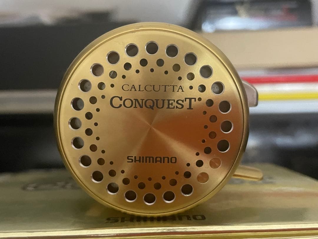 カルカッタコンクエスト50 美品　付属品有り　青嵐スプール付