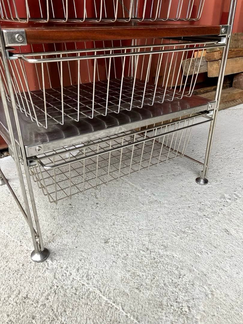 無印良品　ステンレスユニットシェルフ