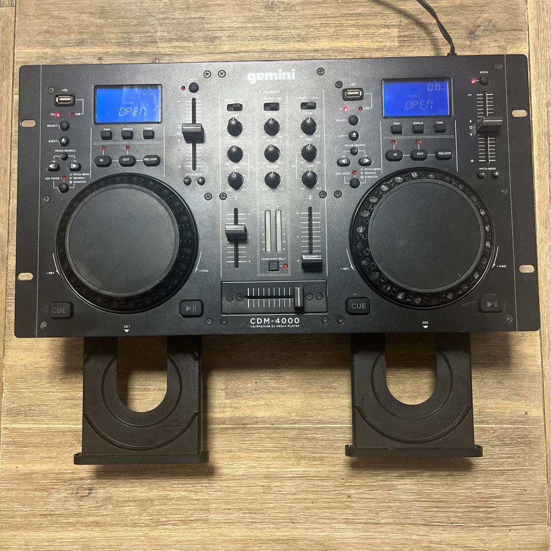 DJ機材 gemini CDM-4000 CD/MP3/USB MEDIA PLAYER