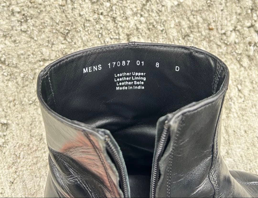 FLORSHEIM DUKE BOOTS ヒールブーツ　革靴　サイドジップ