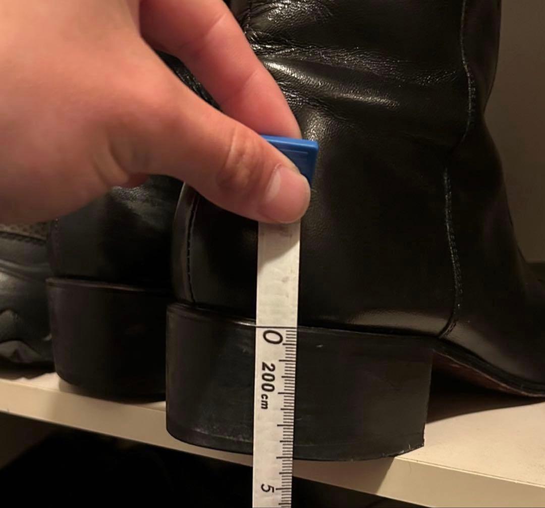 FLORSHEIM DUKE BOOTS ヒールブーツ　革靴　サイドジップ