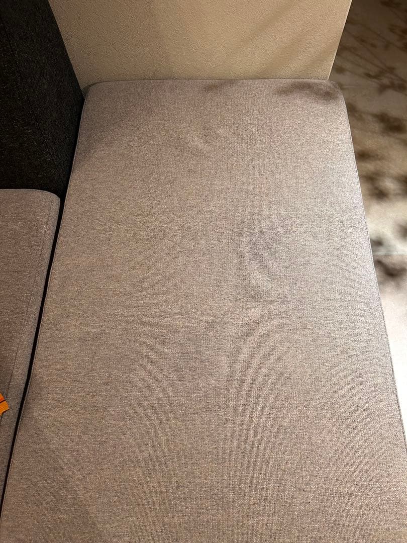 TET 2.5人掛け＋オットマン付　ソファ グレー/ブラック